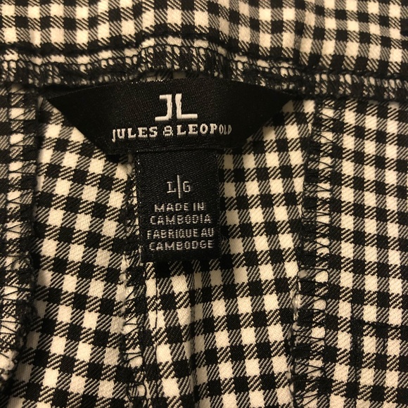 Jules & Leopold Gingham Trousers - Picture 5 of 6